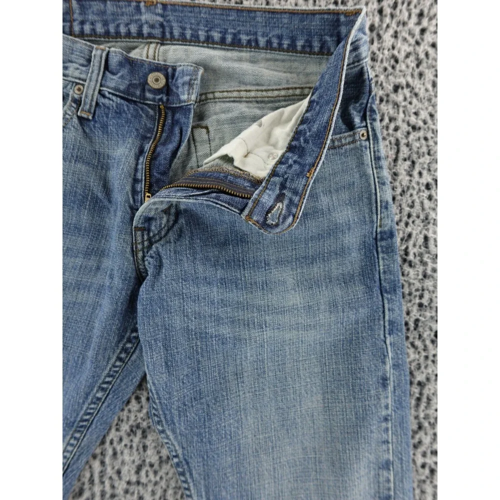Levis 514‎ Straight Fit Mens Jeans Medium Wash Blue Denim 31x32